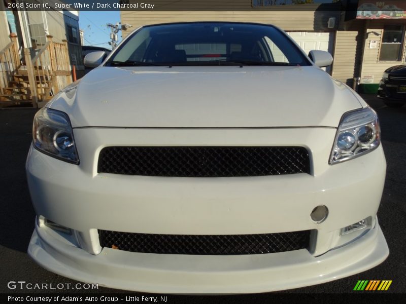 Super White / Dark Charcoal Gray 2008 Scion tC