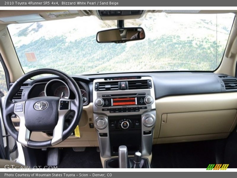 Blizzard White Pearl / Sand Beige 2010 Toyota 4Runner SR5 4x4
