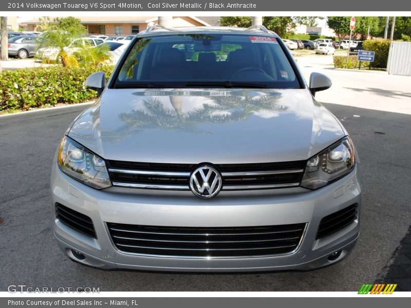 Cool Silver Metallic / Black Anthracite 2014 Volkswagen Touareg V6 Sport 4Motion