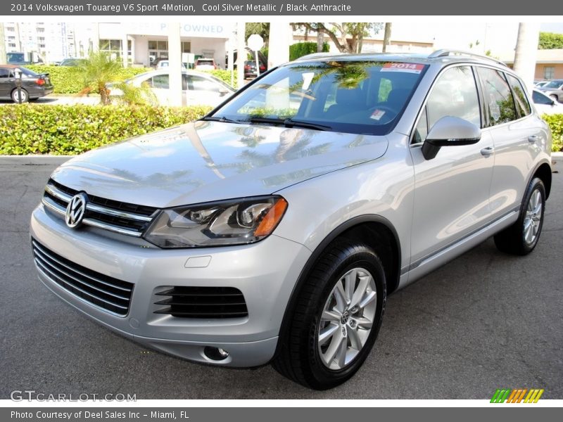 Cool Silver Metallic / Black Anthracite 2014 Volkswagen Touareg V6 Sport 4Motion