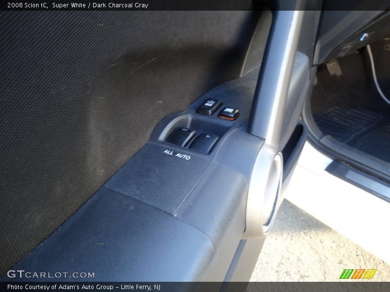 Super White / Dark Charcoal Gray 2008 Scion tC