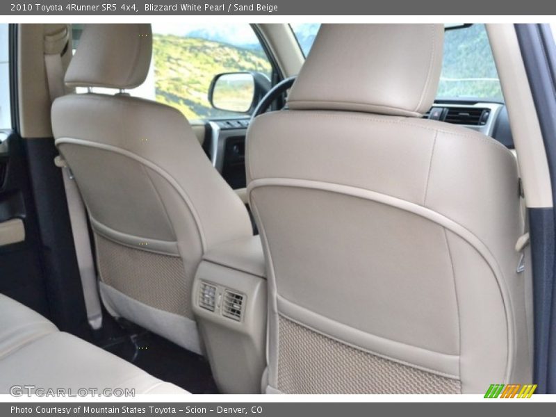 Blizzard White Pearl / Sand Beige 2010 Toyota 4Runner SR5 4x4