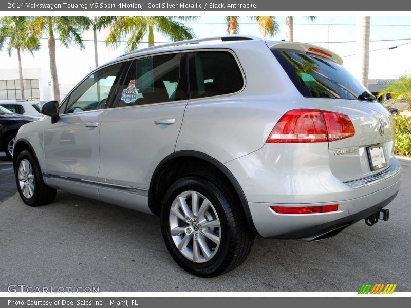 Cool Silver Metallic / Black Anthracite 2014 Volkswagen Touareg V6 Sport 4Motion