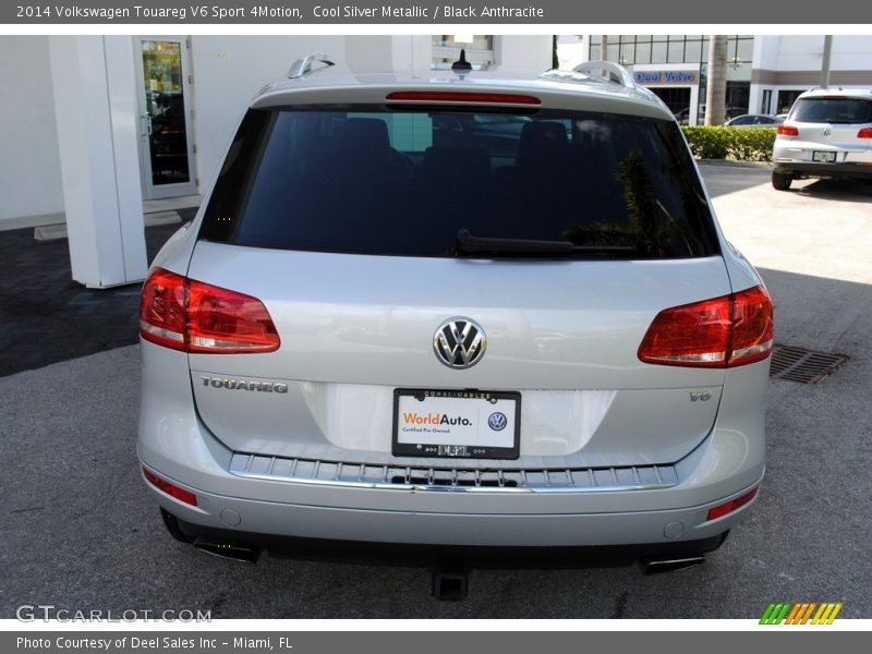 Cool Silver Metallic / Black Anthracite 2014 Volkswagen Touareg V6 Sport 4Motion