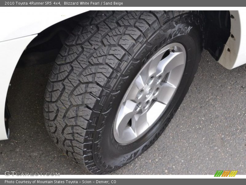 Blizzard White Pearl / Sand Beige 2010 Toyota 4Runner SR5 4x4