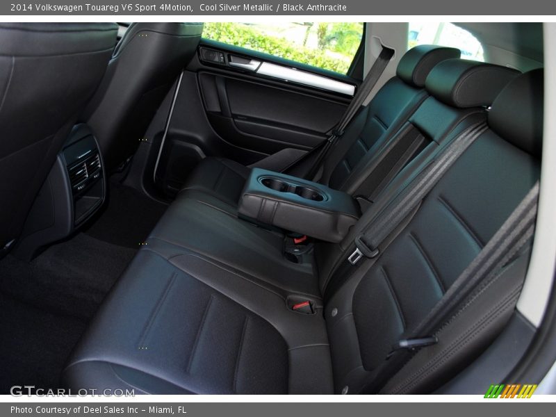 Cool Silver Metallic / Black Anthracite 2014 Volkswagen Touareg V6 Sport 4Motion