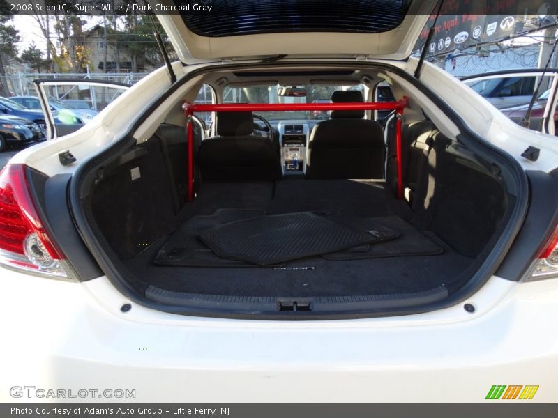 Super White / Dark Charcoal Gray 2008 Scion tC