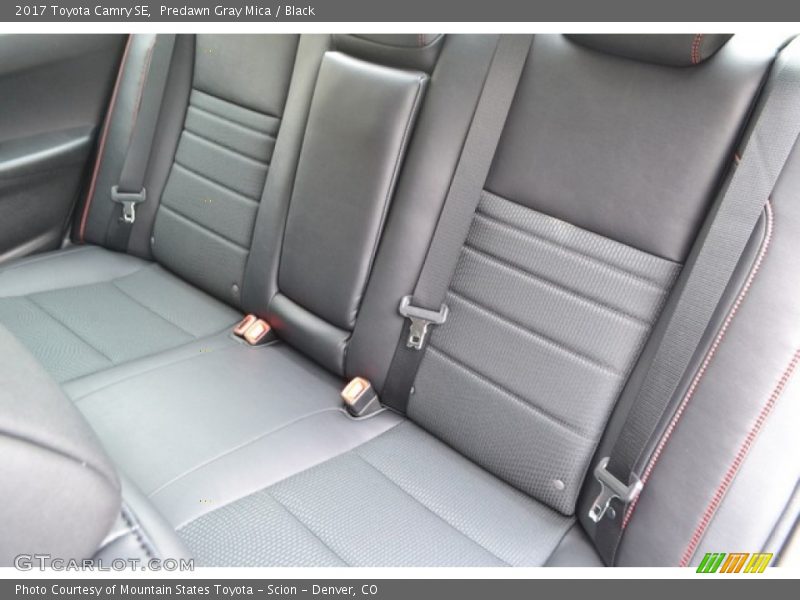 Predawn Gray Mica / Black 2017 Toyota Camry SE