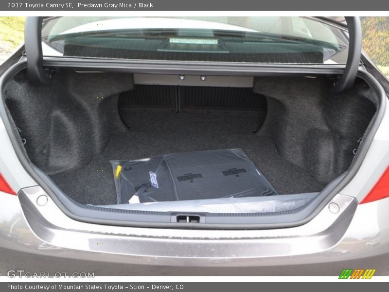 Predawn Gray Mica / Black 2017 Toyota Camry SE