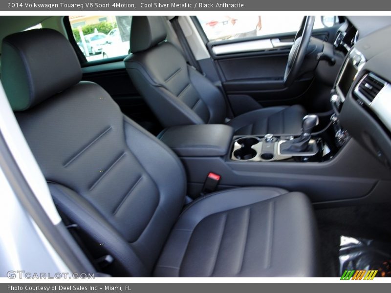 Cool Silver Metallic / Black Anthracite 2014 Volkswagen Touareg V6 Sport 4Motion