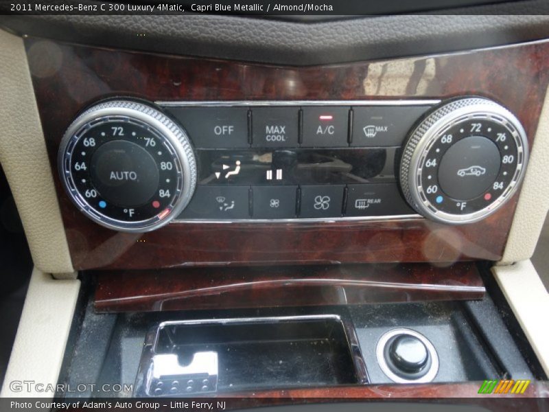 Capri Blue Metallic / Almond/Mocha 2011 Mercedes-Benz C 300 Luxury 4Matic
