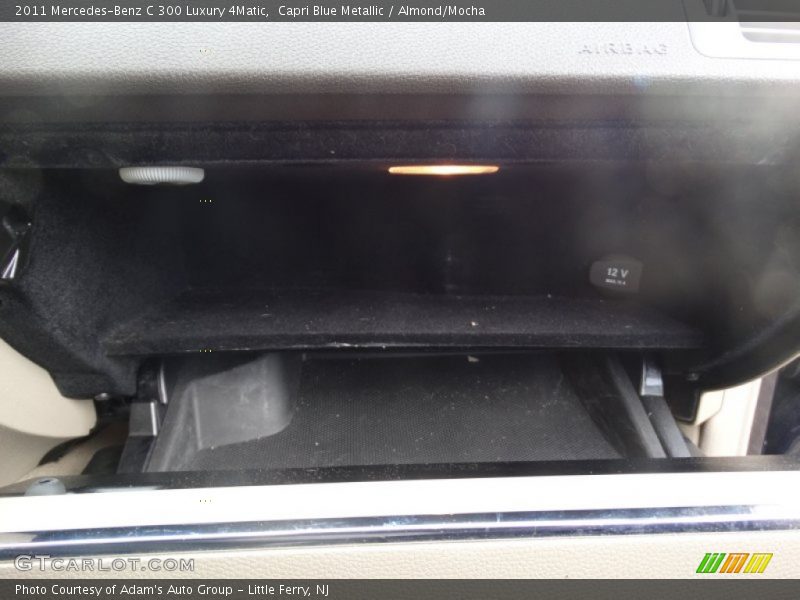 Capri Blue Metallic / Almond/Mocha 2011 Mercedes-Benz C 300 Luxury 4Matic