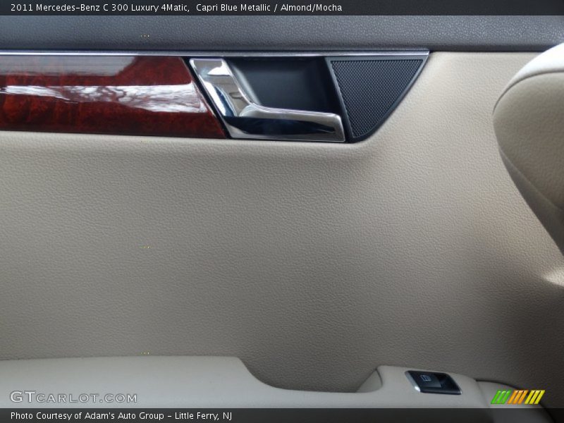 Capri Blue Metallic / Almond/Mocha 2011 Mercedes-Benz C 300 Luxury 4Matic
