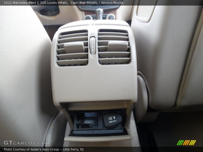 Capri Blue Metallic / Almond/Mocha 2011 Mercedes-Benz C 300 Luxury 4Matic