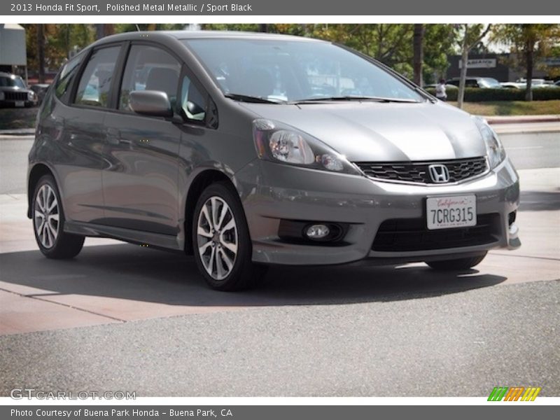 Polished Metal Metallic / Sport Black 2013 Honda Fit Sport