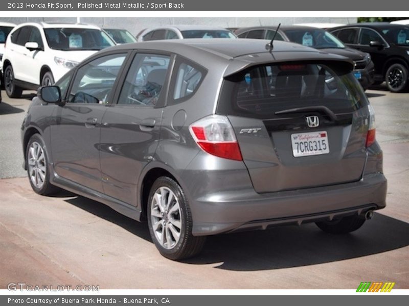 Polished Metal Metallic / Sport Black 2013 Honda Fit Sport