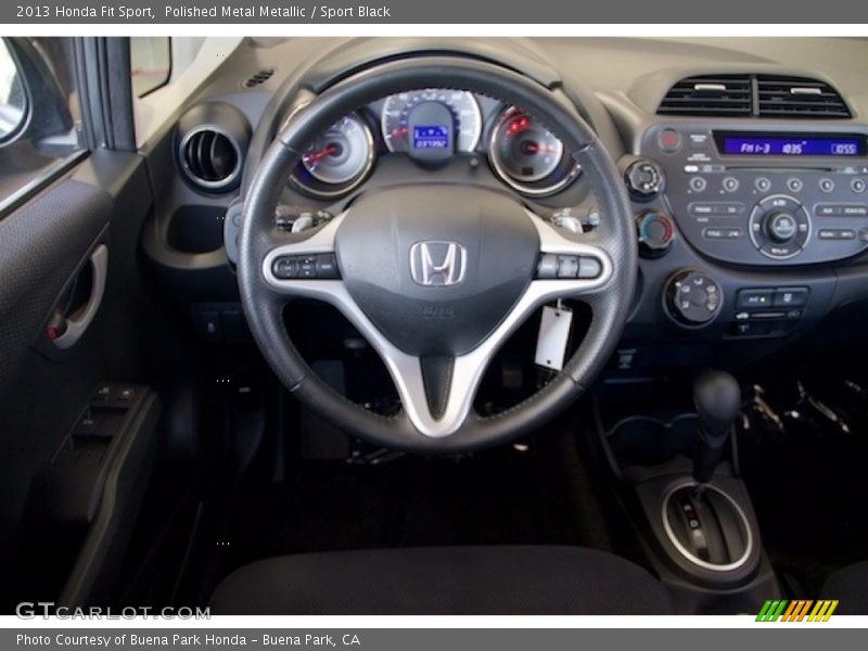 Polished Metal Metallic / Sport Black 2013 Honda Fit Sport