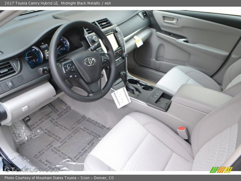  2017 Camry Hybrid LE Ash Interior
