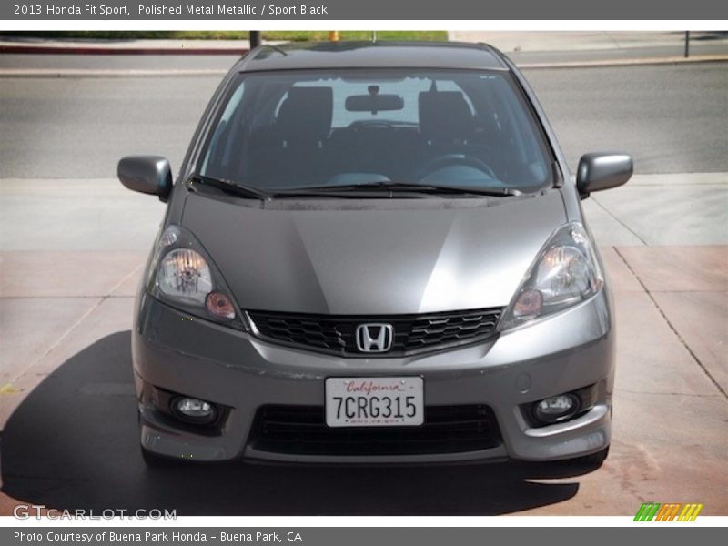 Polished Metal Metallic / Sport Black 2013 Honda Fit Sport