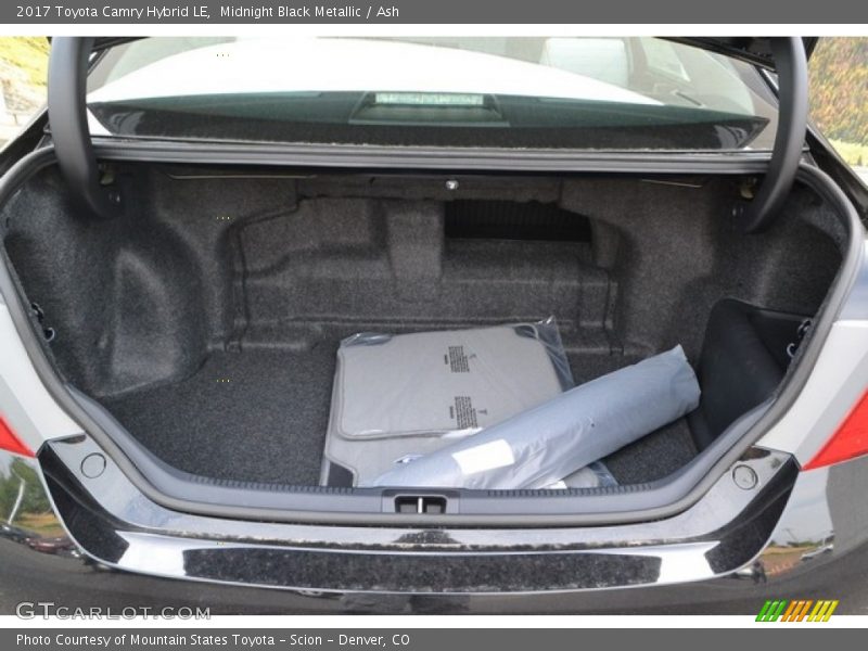  2017 Camry Hybrid LE Trunk