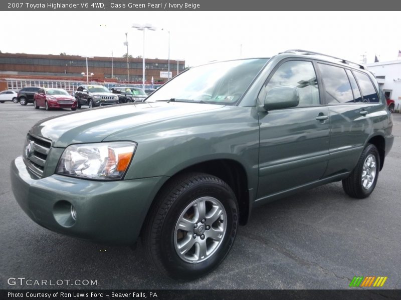 Front 3/4 View of 2007 Highlander V6 4WD