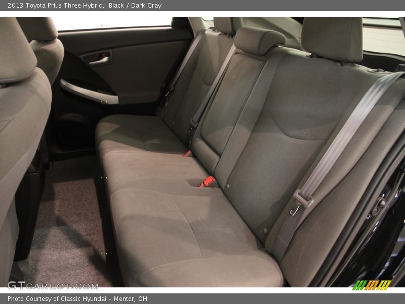 Black / Dark Gray 2013 Toyota Prius Three Hybrid