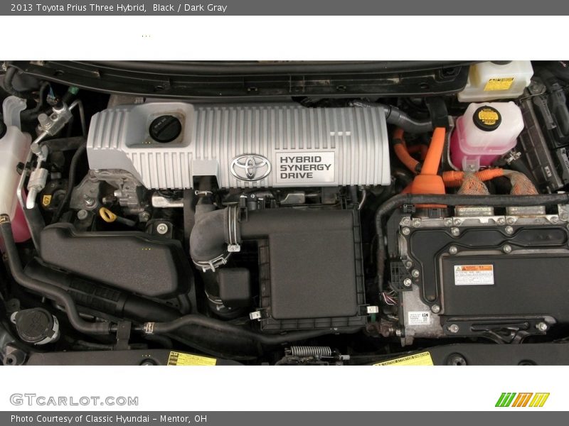 Black / Dark Gray 2013 Toyota Prius Three Hybrid