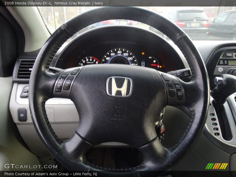 Nimbus Gray Metallic / Ivory 2008 Honda Odyssey EX-L