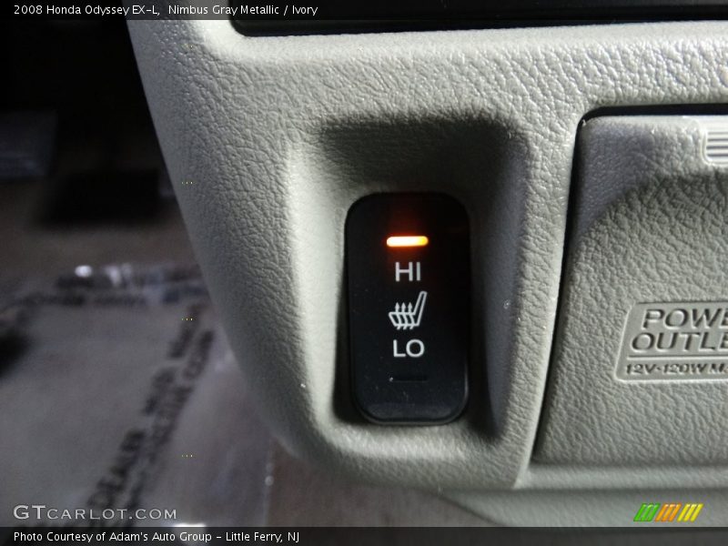 Nimbus Gray Metallic / Ivory 2008 Honda Odyssey EX-L