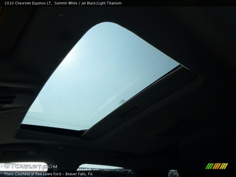 Summit White / Jet Black/Light Titanium 2010 Chevrolet Equinox LT