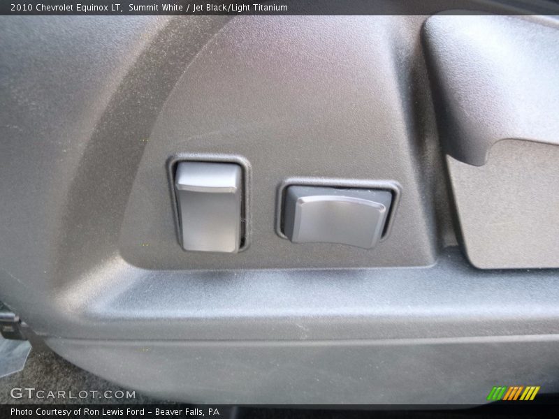 Summit White / Jet Black/Light Titanium 2010 Chevrolet Equinox LT