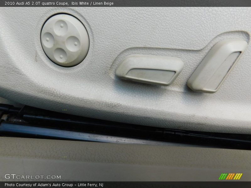 Ibis White / Linen Beige 2010 Audi A5 2.0T quattro Coupe