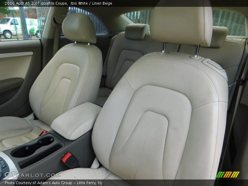 Ibis White / Linen Beige 2010 Audi A5 2.0T quattro Coupe