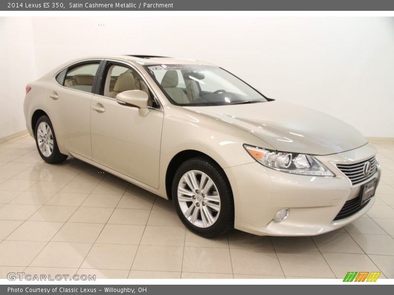 Satin Cashmere Metallic / Parchment 2014 Lexus ES 350