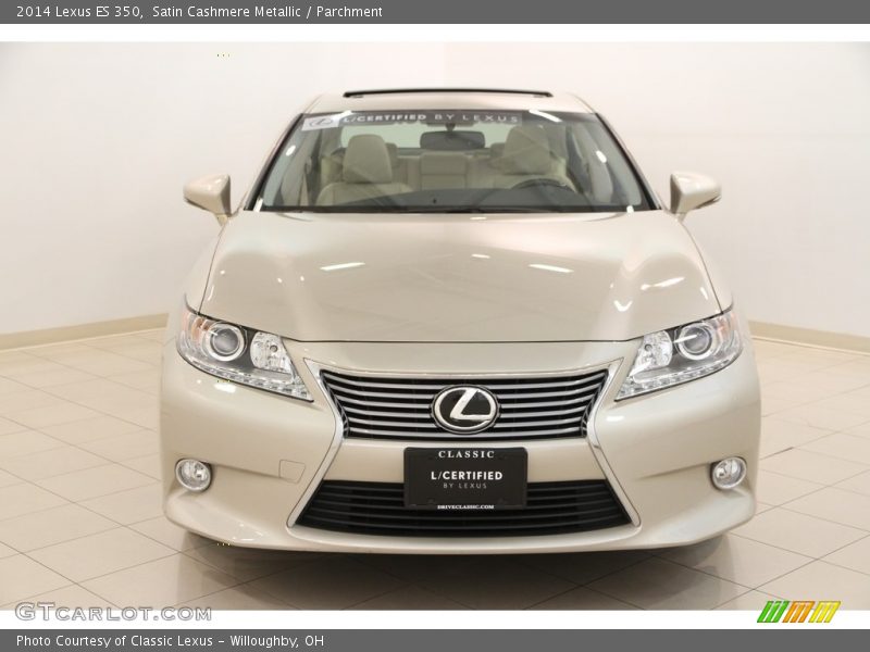 Satin Cashmere Metallic / Parchment 2014 Lexus ES 350