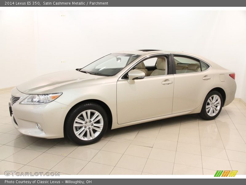 Satin Cashmere Metallic / Parchment 2014 Lexus ES 350