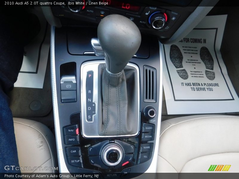 Ibis White / Linen Beige 2010 Audi A5 2.0T quattro Coupe