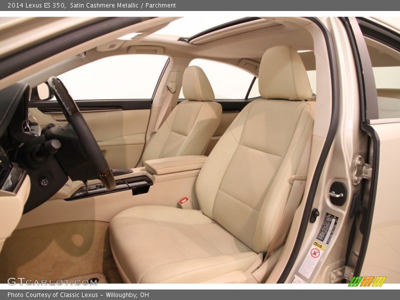 Satin Cashmere Metallic / Parchment 2014 Lexus ES 350