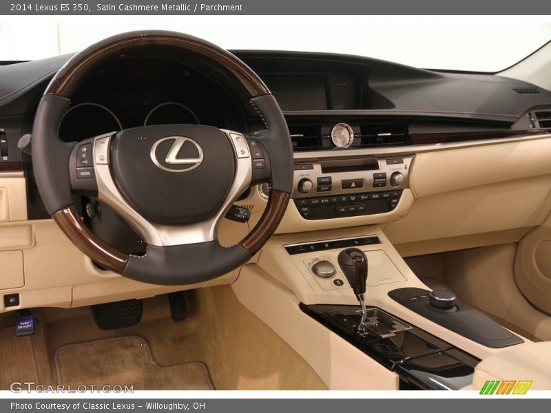 Satin Cashmere Metallic / Parchment 2014 Lexus ES 350