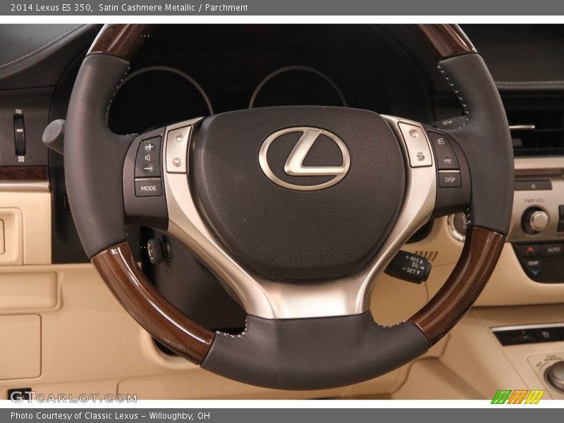 Satin Cashmere Metallic / Parchment 2014 Lexus ES 350