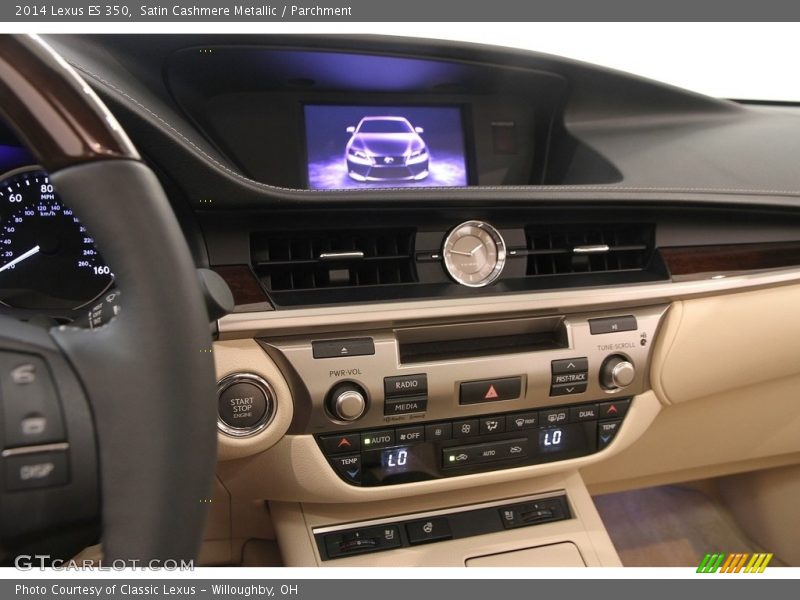 Satin Cashmere Metallic / Parchment 2014 Lexus ES 350