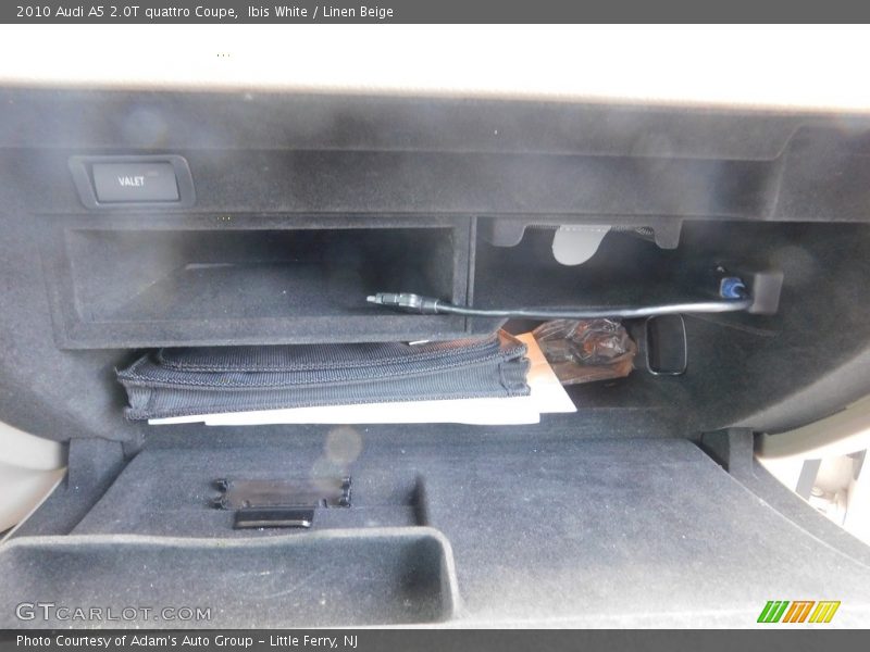 Ibis White / Linen Beige 2010 Audi A5 2.0T quattro Coupe