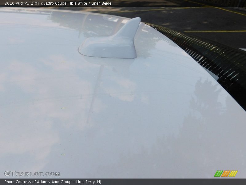 Ibis White / Linen Beige 2010 Audi A5 2.0T quattro Coupe