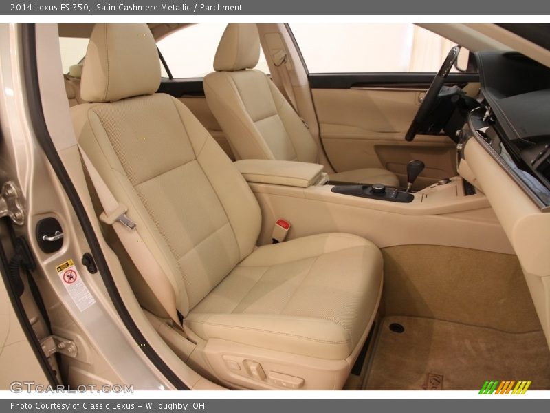 Satin Cashmere Metallic / Parchment 2014 Lexus ES 350