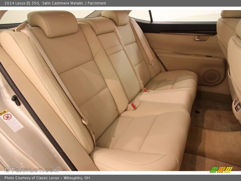 Satin Cashmere Metallic / Parchment 2014 Lexus ES 350
