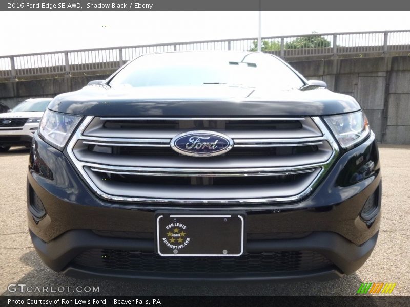 Shadow Black / Ebony 2016 Ford Edge SE AWD