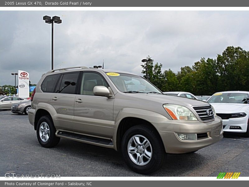 Dorado Gold Pearl / Ivory 2005 Lexus GX 470
