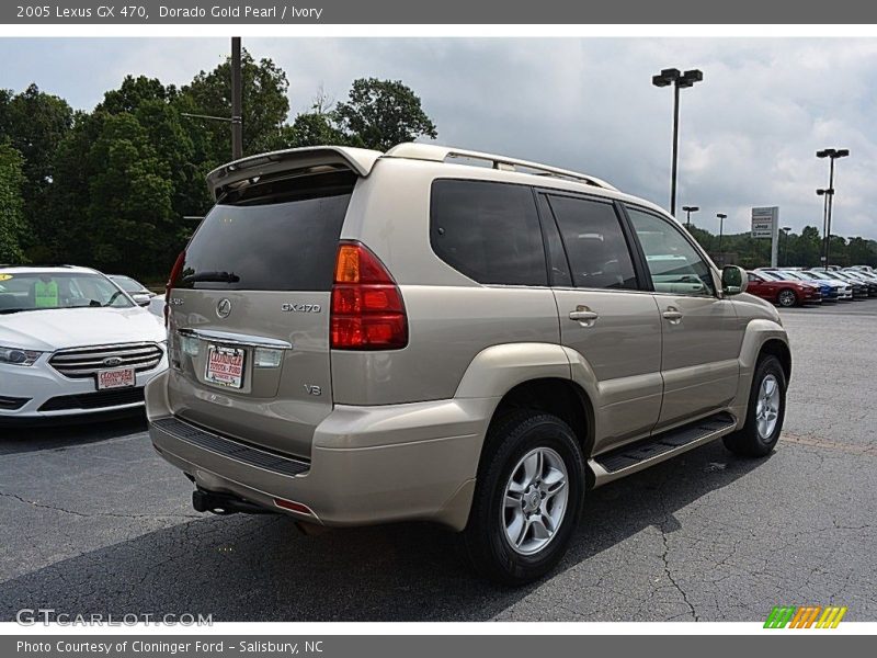 Dorado Gold Pearl / Ivory 2005 Lexus GX 470