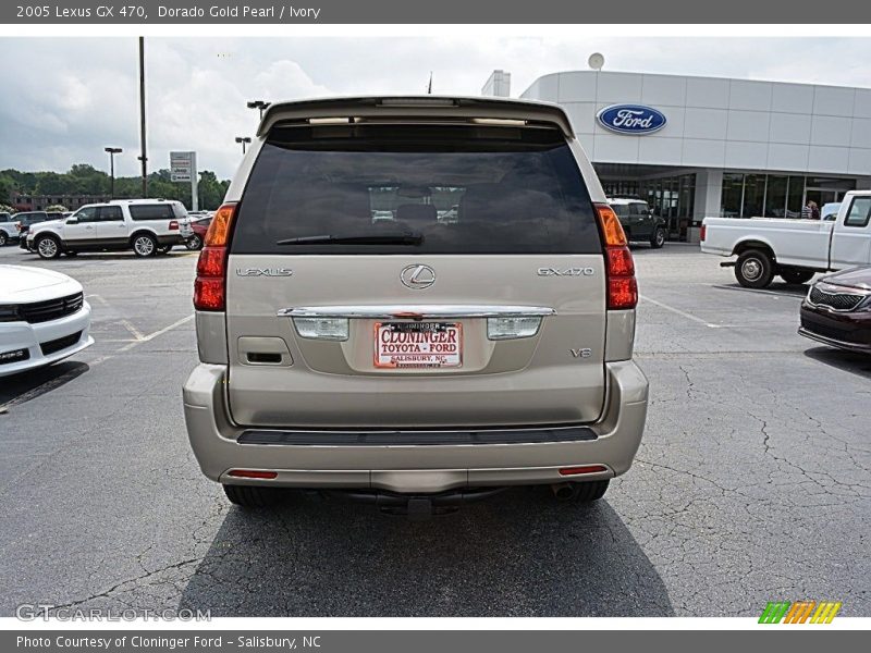 Dorado Gold Pearl / Ivory 2005 Lexus GX 470