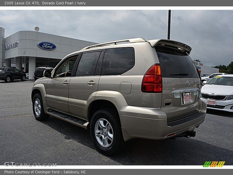 Dorado Gold Pearl / Ivory 2005 Lexus GX 470